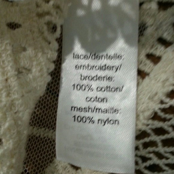 Lace and Crocheted Top - Picture 4 of 7